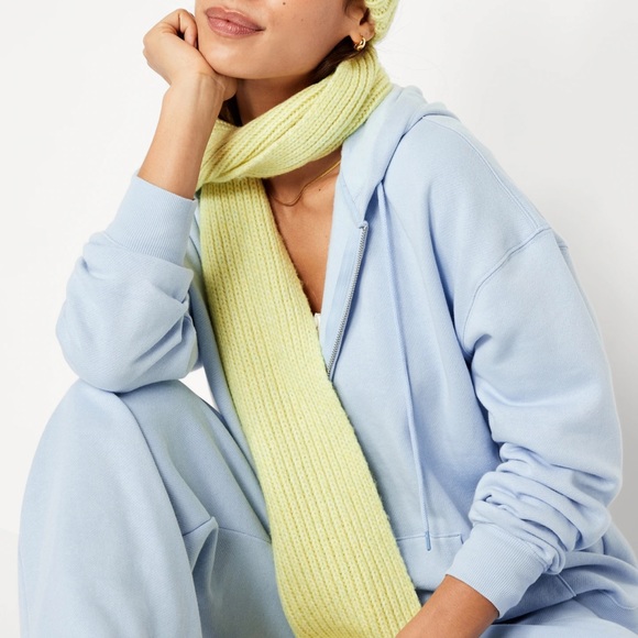 NWT OLD NAVY Oversized Full-Zip Hoodie Color: Rock Pool - Picture 4 of 5